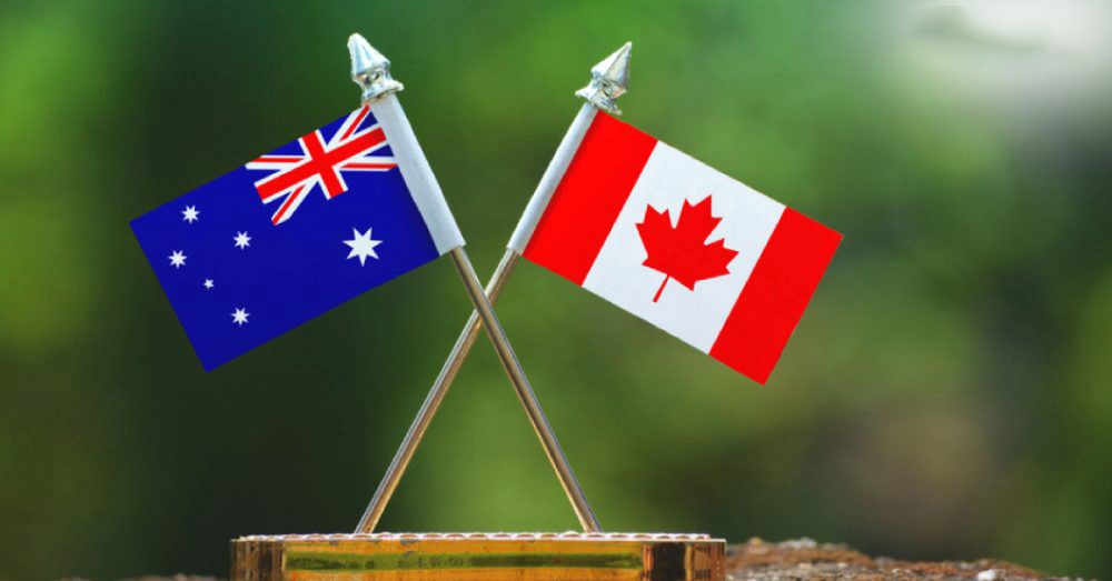 Úc và Canada 1