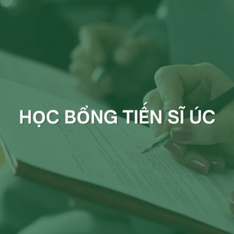 học bổng tiến sĩ Úc 1