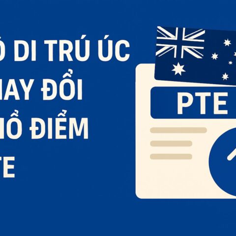 hay đổi phổ điểm PTE 7