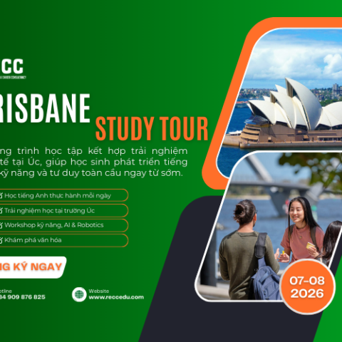 Brisbane Study Tour: Chương trình học tập trải nghiệm hè tại Úc 2026